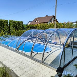 KLASIK DUO Poolüberdachung